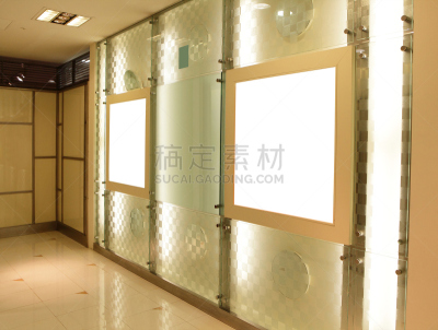 布告栏,空白的,画廊,留白,商店,金属,明亮,现代,建筑业,技术