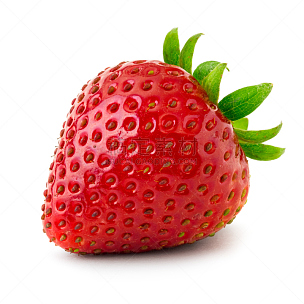 草莓,水果,无人,浆果,有机食品,白色背景,熟的,背景分离,方形画幅,特写