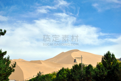 敦煌,甘肃省,沙丘,中国,掸邦,沙漠绿洲,戈壁滩,新月形,丝绸,纪念碑