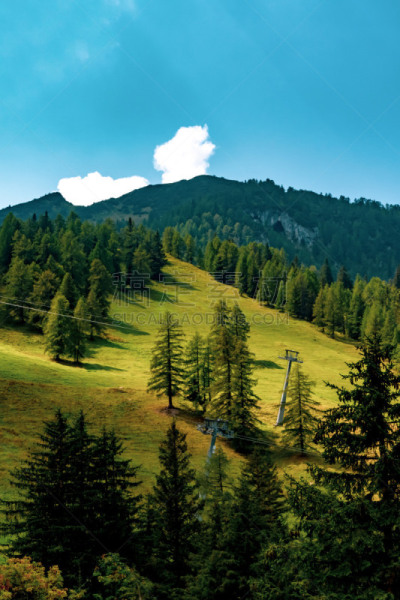 列支敦士登公国,滑雪场,看风景,传统,运动,中欧,乡村风格,夏天,户外,旅行者
