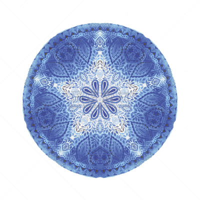 曼荼罗,式样,圆形,东方人,水彩画,装饰品,花边,华丽的,高雅,水彩画颜料