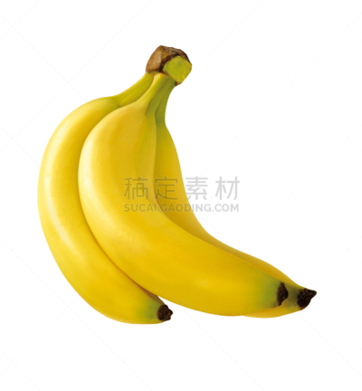 香蕉,清新,背景分离,食品,熟的,成分,卢武铉,水果,影棚拍摄,自然