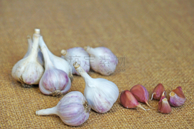 熟的,大蒜,芳香的,水平画幅,素食,无人,生食,家庭生活,维生素,组物体