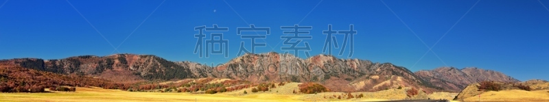 犹他,瓦萨屈山脉,风景,峡谷,地形,山,洛根山,西,威尔斯威尔