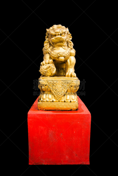 狮王,黄金,垂直画幅,建筑,符号,龙,华丽的,雕塑,亚洲