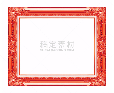 白色背景,分离着色,古董,相框,图像技术,华丽的,家居开发,一个物体,华贵