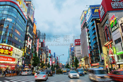 东京,夜生活,日本,歌舞伎町,红灯区,穿插表演,新宿区,夜晚,旅行者,商店