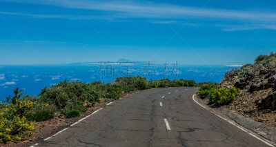 皮可德泰德山,火山,帕尔马,看风景,罗克的男孩天文台,天文台,特内里费岛,大西洋群岛,天空,风