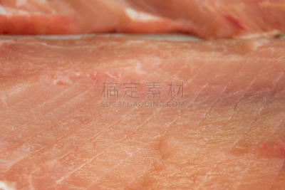 清新,特写,鱼片,看风景,牛排,阿尔巴尼亚,食品,维生素,成分,三文鱼