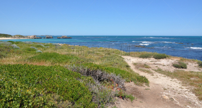 海岸地形,沙丘,cape peron,水,天空,西澳大利亚,水平画幅,沙子,岩层,石灰石