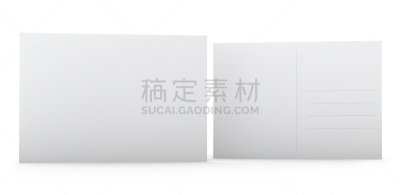 明信片,空白的,白色,剪贴路径,贺卡,白色背景,空的,背景分离,文档,全景