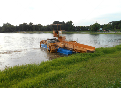 Weed and Algae Removal Boat