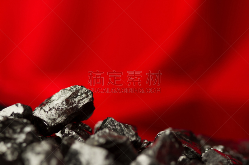 煤,矿块,红色,背景,柔和,生食,lignite,二氧化碳,地狱火,营火