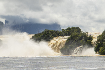 canaima,拉古娜海滩,自然,风景,图像,委内瑞拉,无人,水,泻湖,河流