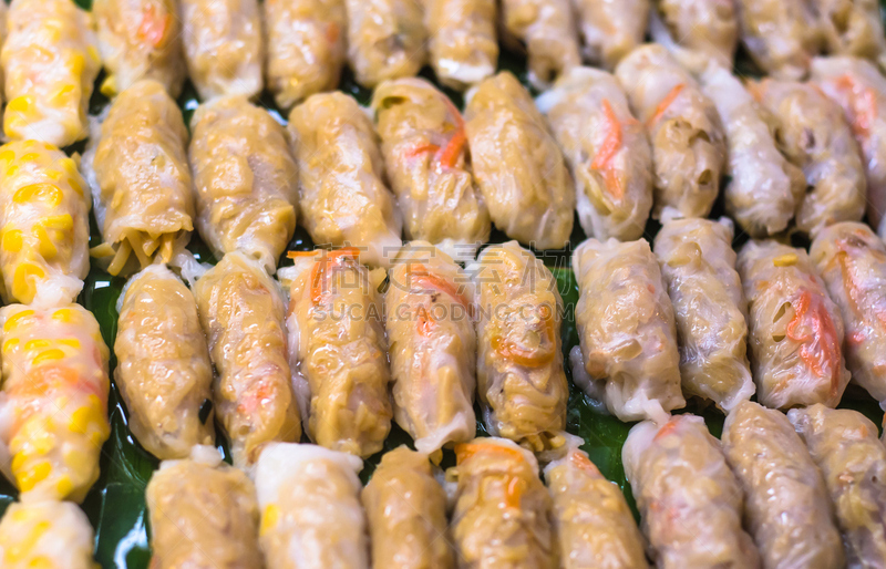 泰国,柔焦,图像,街头食品,沙嗲,格子烤肉,水平画幅,开胃品,膳食,户外