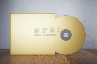 空白的,黄金,光盘,正面视角,留白,水平画幅,无人,计算机软件,标签,模板
