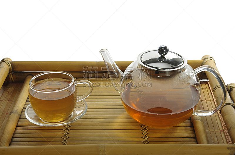 红茶,水,水平画幅,无人,玻璃,干的,饮料,锅,特写,清新
