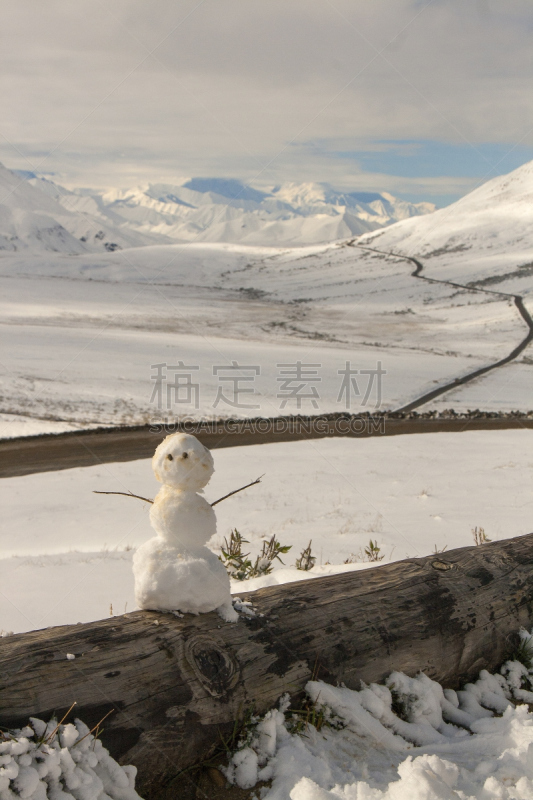 麦金利峰,垂直画幅,天空,雪,无人,户外,云景,著名自然景观,山,著名景点