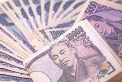帐单,5000日元,1000日元,1万日元,日元符号,水平画幅,无人,金融,特写,全球商务