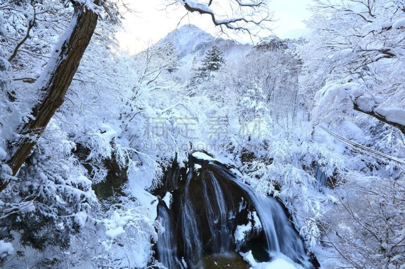 Yamagata Prefecture　Winter waterfall