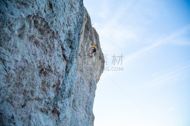 绳子,陆地,在上面,风险,运动,极限运动,仅男人,仅一个男人,脚尖旋转,户外