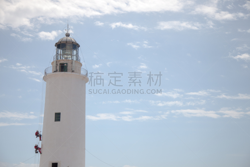 灯塔楼,泥瓦匠,职业,任务清单,垂直画幅,天空,努力,夏天,男性,建筑业