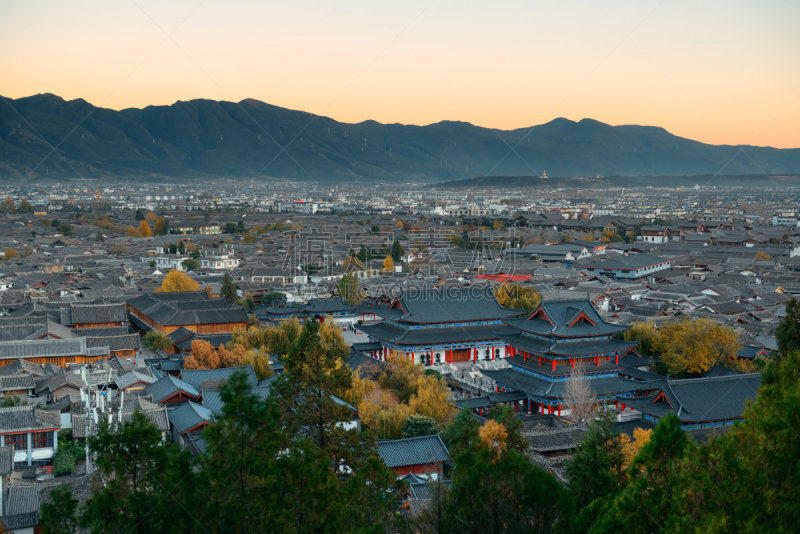 mud pot,建筑外部,家庭,修道院,纳西族,水平画幅,建筑,无人,户外,居住区