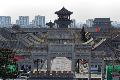 长城,水平画幅,旅游目的地,墙,无人,户外,大门,世界遗产,山口