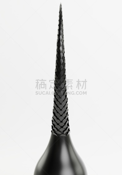 三维图形,毛囊,黑色,垂直画幅,乳突,绘画插图,科学,真皮层,化妆用品,皮脂腺