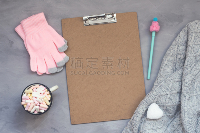 毛衣,棉花软糖,灰色,背景,白色,咖啡,水泥,粉色,冬天,舒服