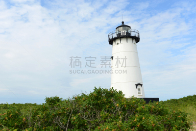 埃德加敦,海港,灯塔楼,马莎葡萄园,马萨诸塞,水平画幅,无人,户外,城镇,著名景点