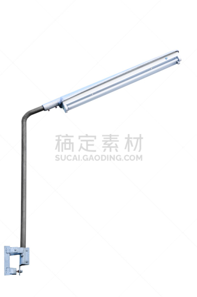 路灯,分离着色,垂直画幅,能源,无人,电灯泡,巨大的,玻璃,反光器,白色背景
