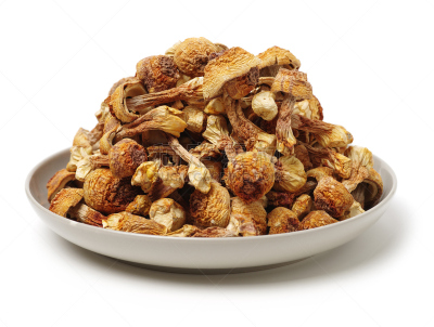 白色背景,分离着色,蜂蜜,干的,牛肝菌,篮子,红色,健康食物,瓷器,环境