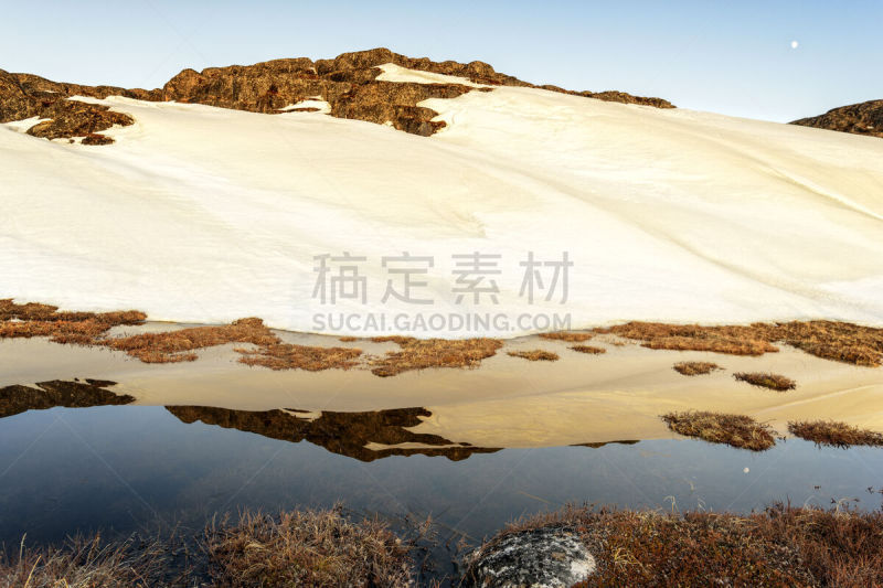 北冰洋,格陵兰,冰山,水,天空,气候,水平画幅,雪,水下,户外