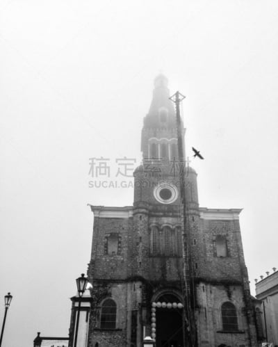 昆特扎兰,帕潘特拉,飞鱼,垂直画幅,建筑,秋天,夏天,户外,建筑结构,传单
