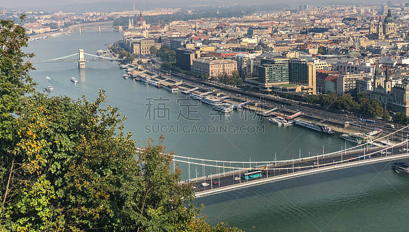 Views of Budapest from Gellért Hill