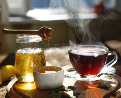 健康生活方式,早餐,茶,时间,早晨,雷蒙特,欧亚家燕,甜面包山,柏树,里约热内卢
