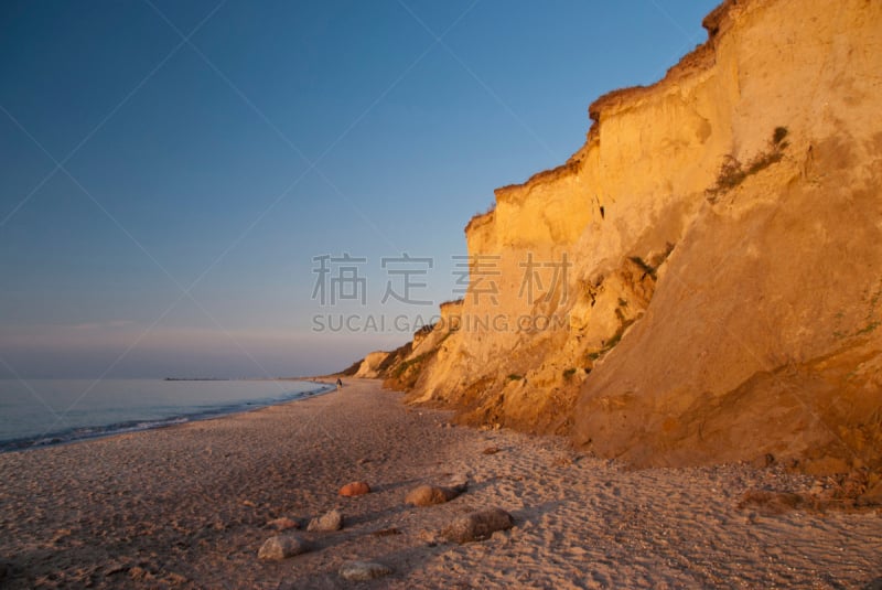 海岸线,水,水平画幅,沙子,曙暮光,女子晚礼服,戏剧性的天空,云景,气候与心情,东德