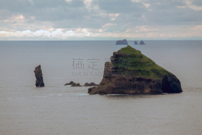 岛,赫马,欧洲,韦斯特曼纳埃亚尔,图像,海洋,大西洋,无人,海岸线,山