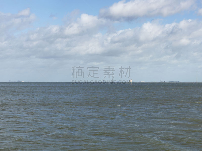 河流,香蕉,卡纳维尔角,大西洋近岸内河道,游艇比赛,水,美国,旅游目的地,水平画幅,无人