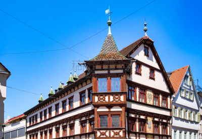 Beautyful Half timbered houses in Esslingen am Neckar, Baden Württemberg