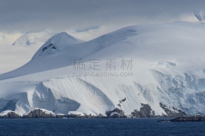 南极洲,寒冷,南极半岛,南冰洋,雪,自然美,户外,天空,冰,两极气候