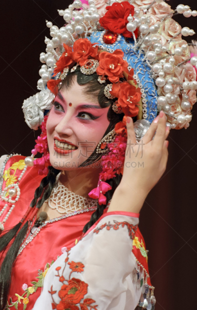 女演员,可爱的,歌剧,垂直画幅,美,彩妆,优美,美人,珠宝