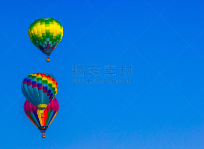 热气球,飞艇,洞,气球,充气筏,风,休闲活动,水平画幅,无人,篮子
