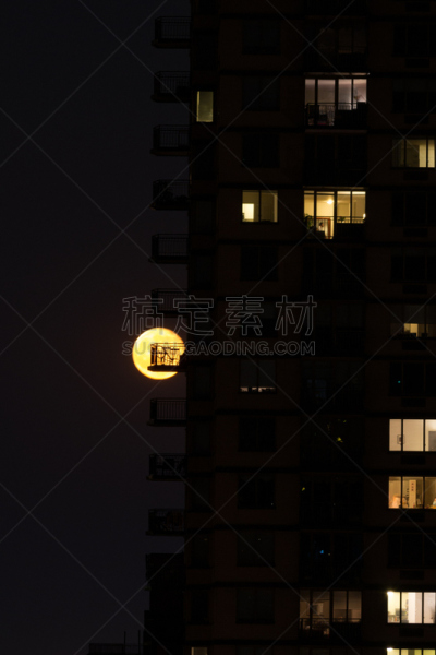 月亮,红色,纽约,垂直画幅,天空,灵性,月全食,夜晚,无人,日月食