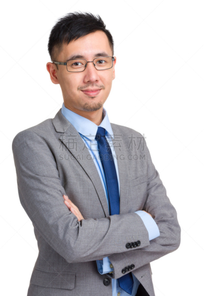 注视镜头,男商人,眼镜,青年人,中国人,衣服,垂直画幅,办公室,留白,套装