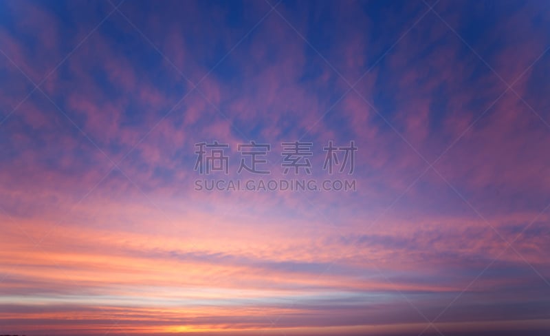 光,云,天空,美,水平画幅,早晨,户外,云景,毛绒绒