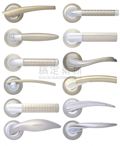 门把手,垂直画幅,正面视角,银色,无人,黄铜,金属,特写,白色,彩色图片