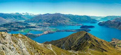新西兰,看风景,瓦纳卡湖,格雷斯峰,瓦纳卡,前山脉,南阿尔卑斯山脉,旅途,运动,环境