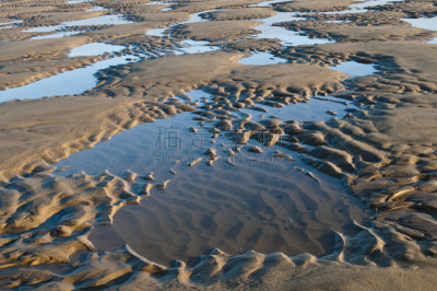 the wash,亨斯特顿,诺福克,式样,沙子,英格兰,海滩,英国,退潮,挨着